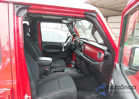 2021 Jeep Wrangler Unlimited Rubicon 4X4 z USA, uszkodzony, nr VIN 1C4HJXFNXMW697126